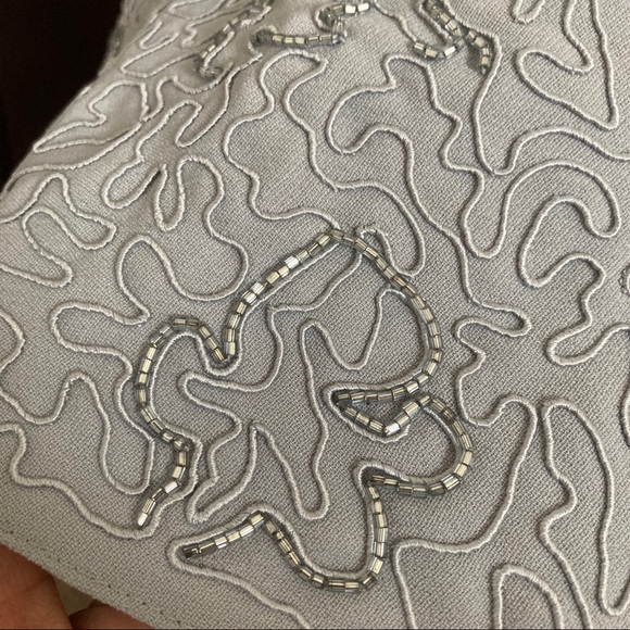 Vtg Emily Grey 2-pc Embroidered Beaded Plus Size16 - Picture 15 of 16